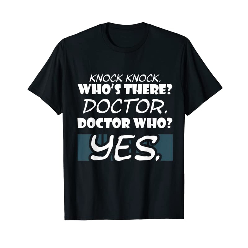 Adorable Knock Knock Whos There Doctor Funny Gift Doctor Shirt - Tees.Design.png