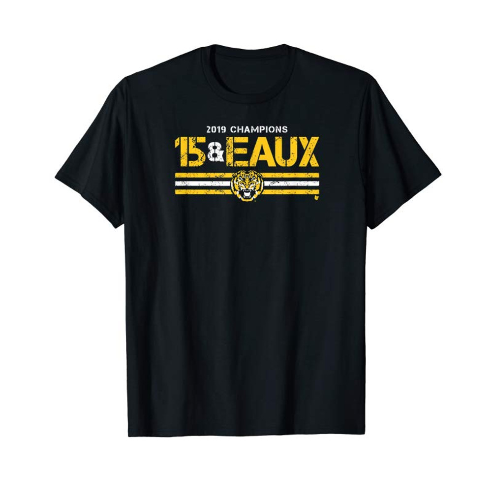 Adorable Officially Licensed LSU - LSU 15 Eaux T-Shirt - Tees.Design.png