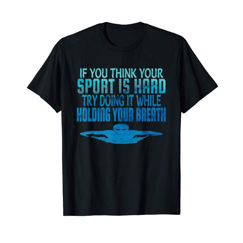 Adorable Swim Swimmer Tshirt Funny Swimming Shirt Sport Practice Tee T-Shirt - Tees.Design.png