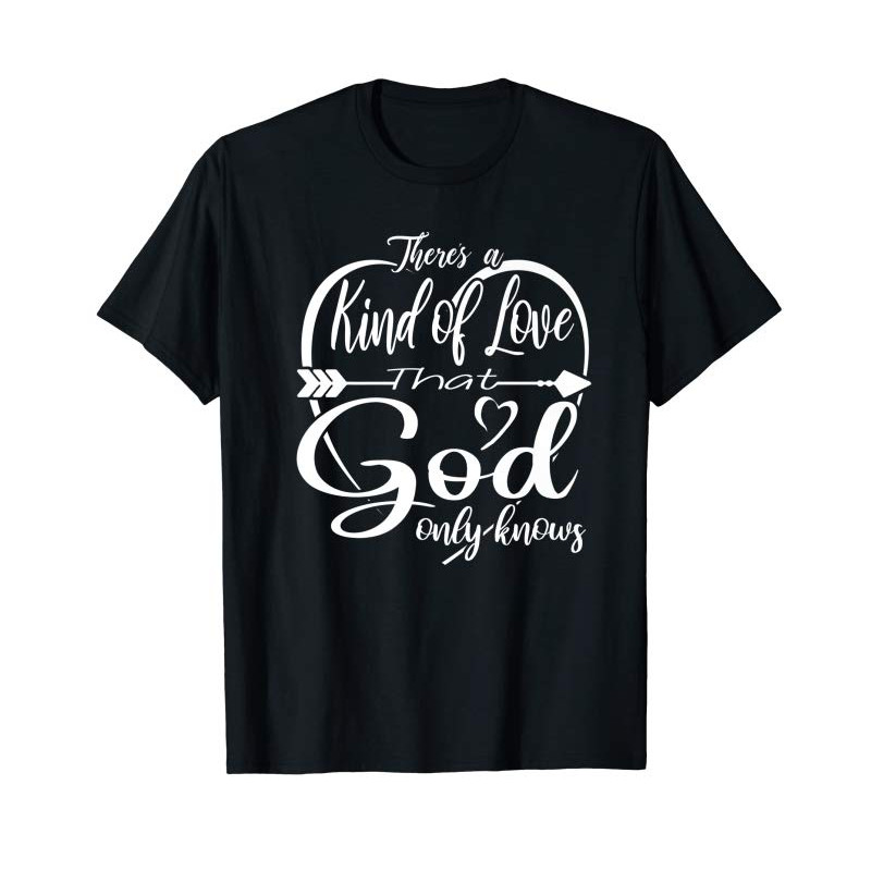 Adorable Theres A Kind Of Love That God Only Knows Premium T-Shirt - Tees.Design.png