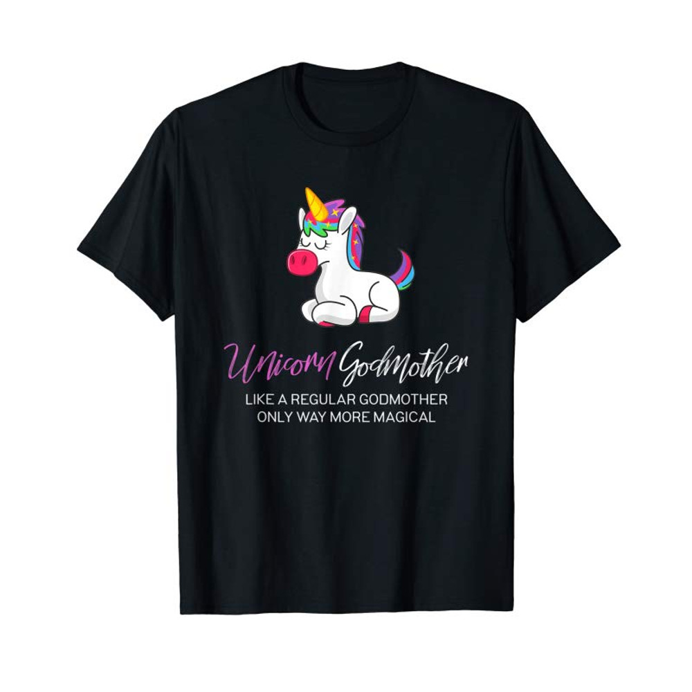 Adorable Unicorn Godmother Shirt Godmother Gifts From Godchild - Tees.Design.png