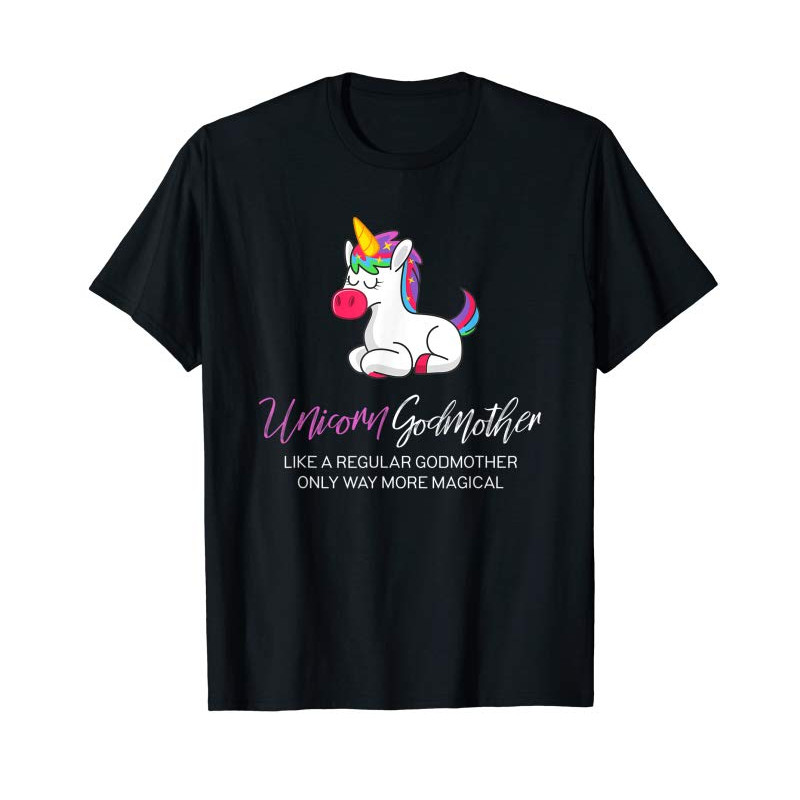 Adorable Unicorn Godmother Shirt Godmother Gifts From Godchild - Tees.Design.png