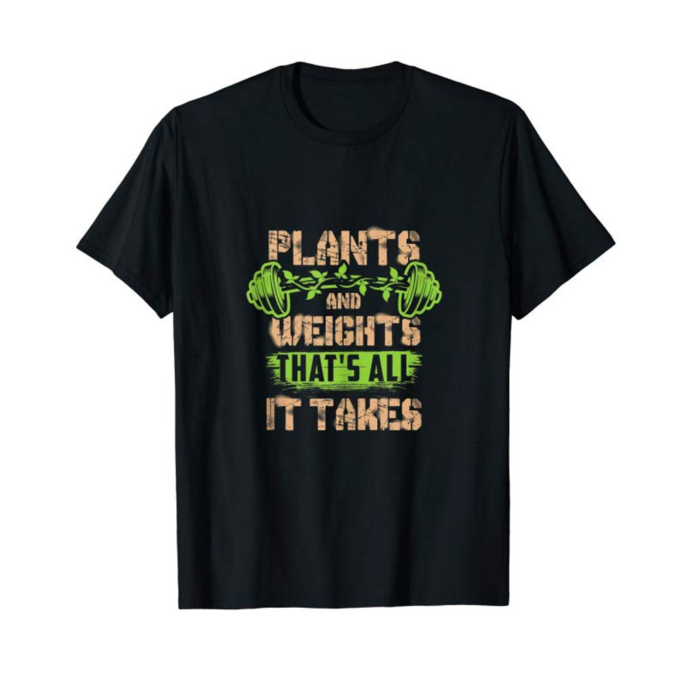 Adorable Vegan Workout Gift Powered Plants Protein Vegetarian Tank Top - Tees.Design.png