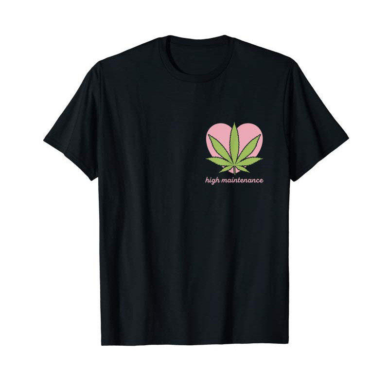 Adorable Weed Shirt For Women High Maintenance Funny Marijuana Lover - Tees.Design.png