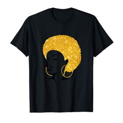 adorable womens afro diva shirt magic black girls been magic african queen t-shirt