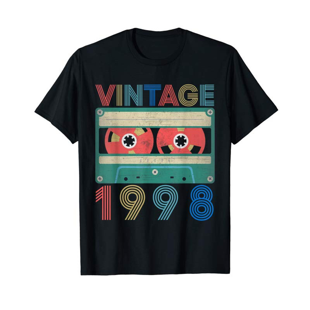 Buy 1998 Vintage 21st Birthday Gifts T-shirt Decorations Him Her - Tees.Design.png