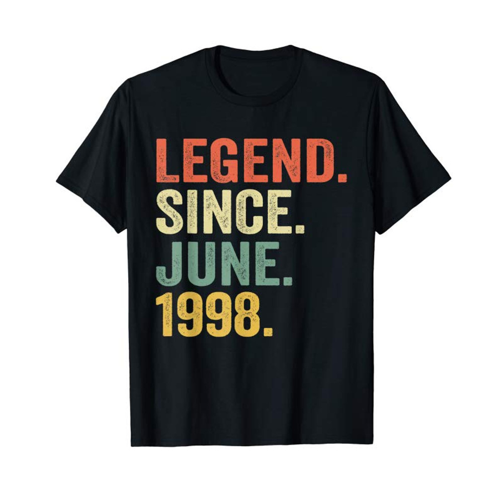 Buy 21st Birthday Gift Shirt Legend Since June 1998 21 Years Old - Tees.Design.png