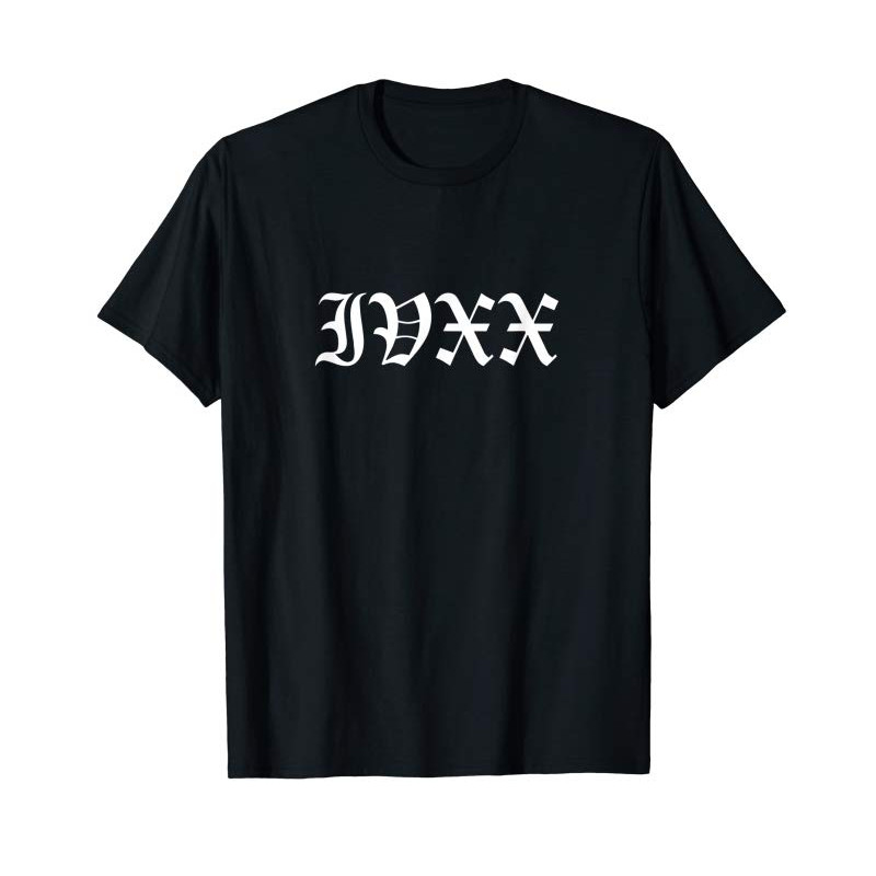 Buy 420 IVXX Roman Numbers Old English Gothic Letters Tshirt - Tees.Design.png