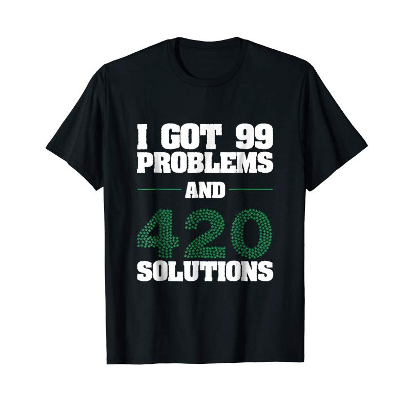 Buy 420 Solutions Marijuana Cannabis T-Shirt - Tees.Design.png