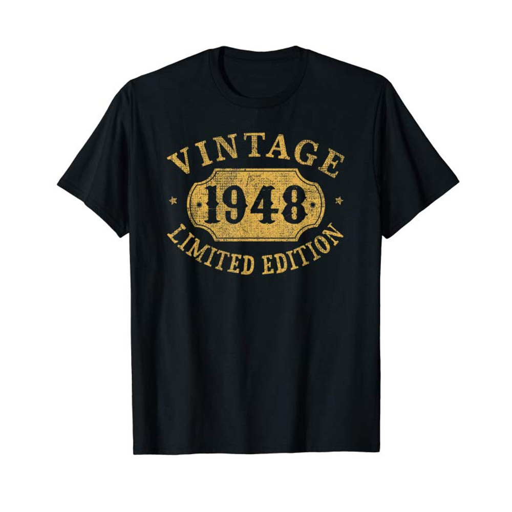 Buy 72 Years Old 72nd Birthday Anniversary Gift Limited 1948 T-Shirt - Tees.Design.png