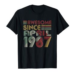 buy april 1987 tshirt 32 years old 32nd birthday decorations