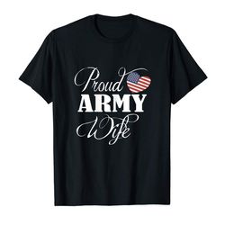 Buy Army Wife Shirt - Proud Army Wife T Shirt Valentine Day Gift