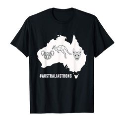 Buy Australia Koala Strong Pray Rescue Australian Animals Help T-Shirt
