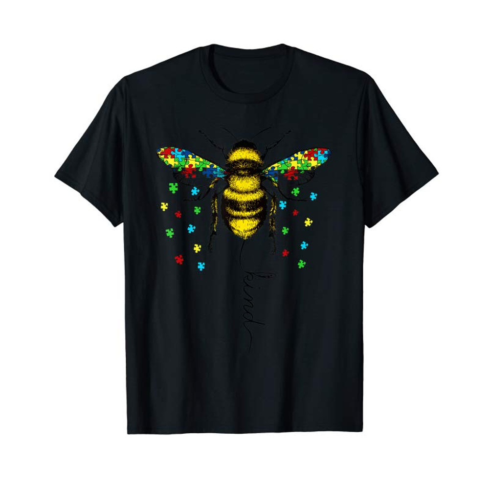 Buy Bee Be Kind- Autism Awareness T Shirt For Men Women Kids - Tees.Design.png