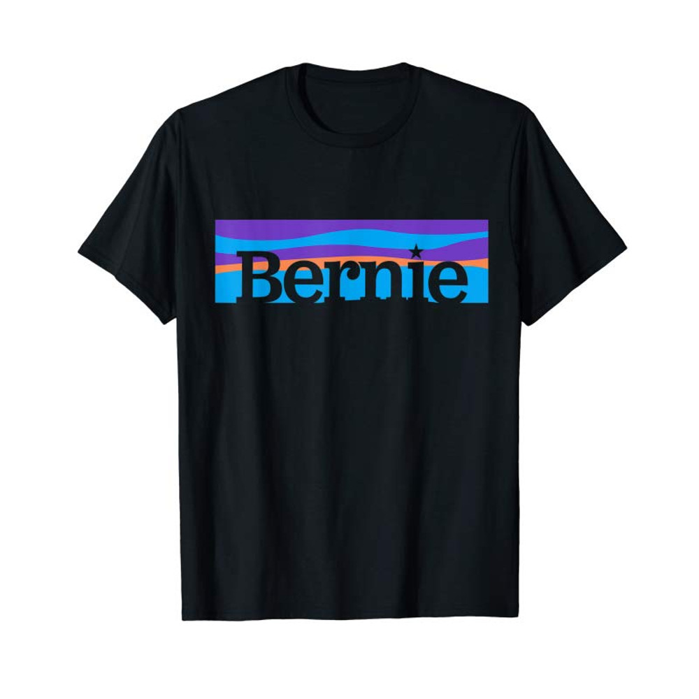 Buy Bernie 2020 Tee In Purple Blue And Orange T-Shirt - Tees.Design.png