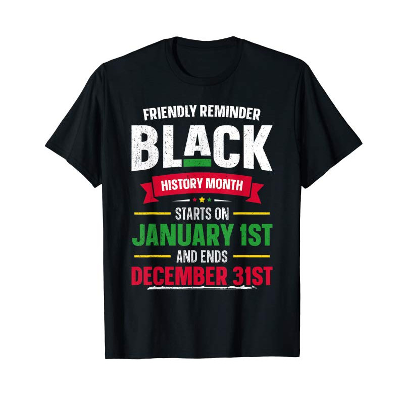 Buy Black History Month All Year Long African Pride T-Shirt - Tees.Design.png