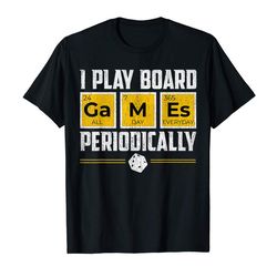 Buy Board Games Periodically Tshirt Gamer Science Lover Tee Gift