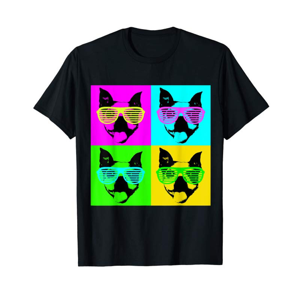 Buy Boston Terrier Sunglasses Party Dog Shirt - Tees.Design.png