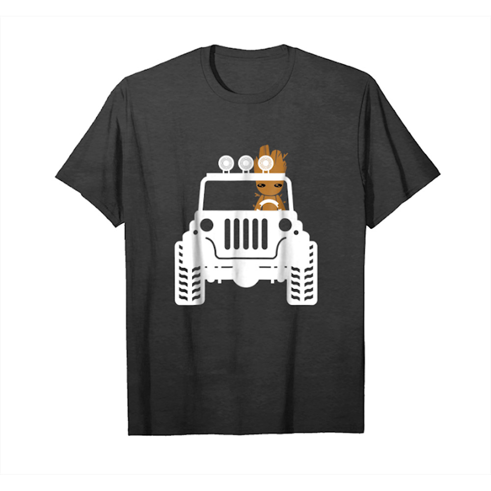 Buy Cute Baby Drive Jeeps Funny Off Road Jeeps Tee Driving Unisex T-Shirt - Tees.Design.png