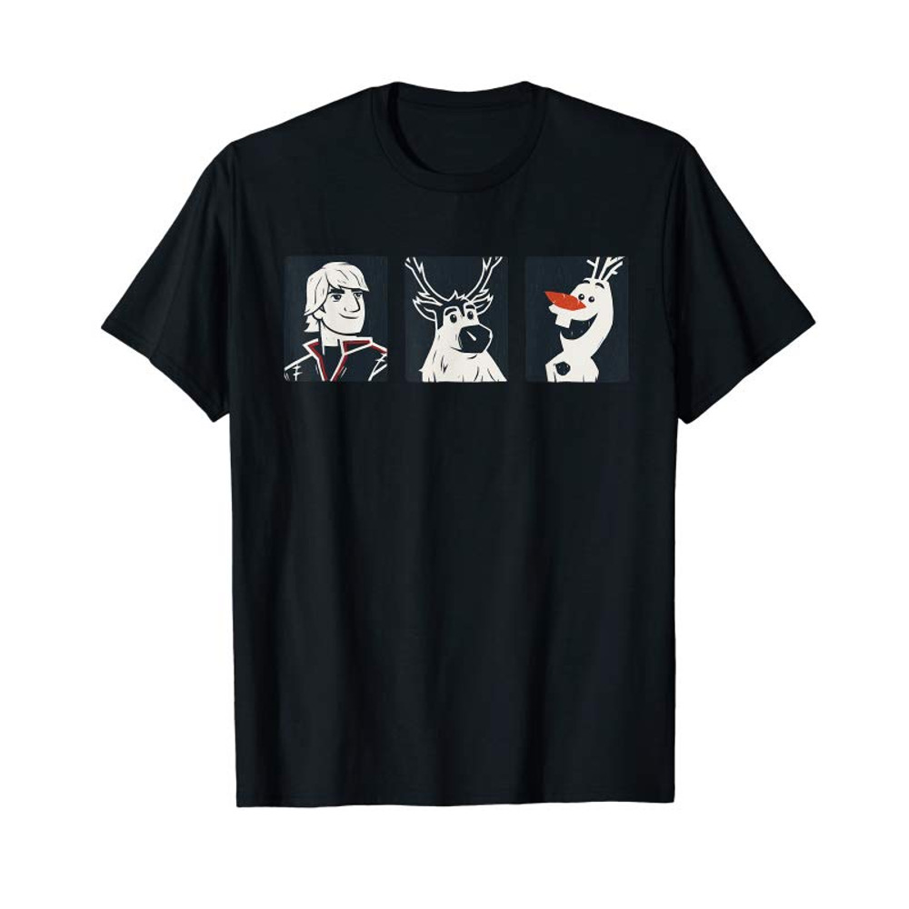 Buy Disney Frozen 2 Kristoff Sven And Olaf T-Shirt - Tees.Design.png