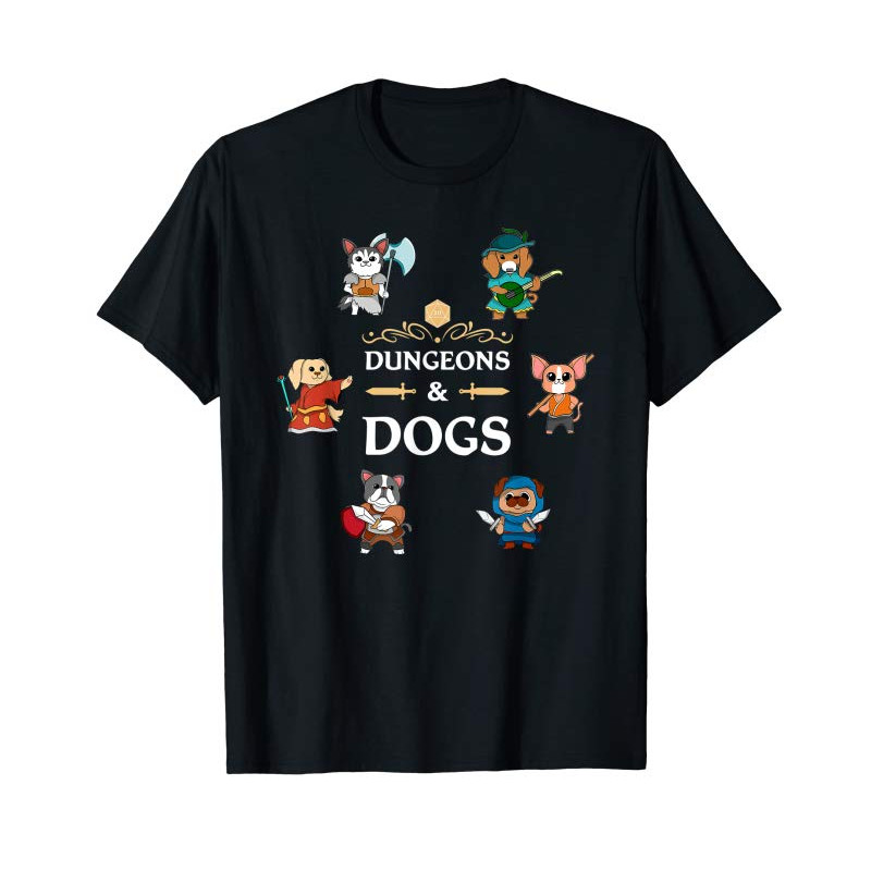 Buy Dungeons And Dogs RPG D20 Anime Dragons Slayer Gamers Gift T-Shirt - Tees.Design.png