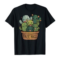 buy free cactus hugs tee cute funny cactus gift t-shirt