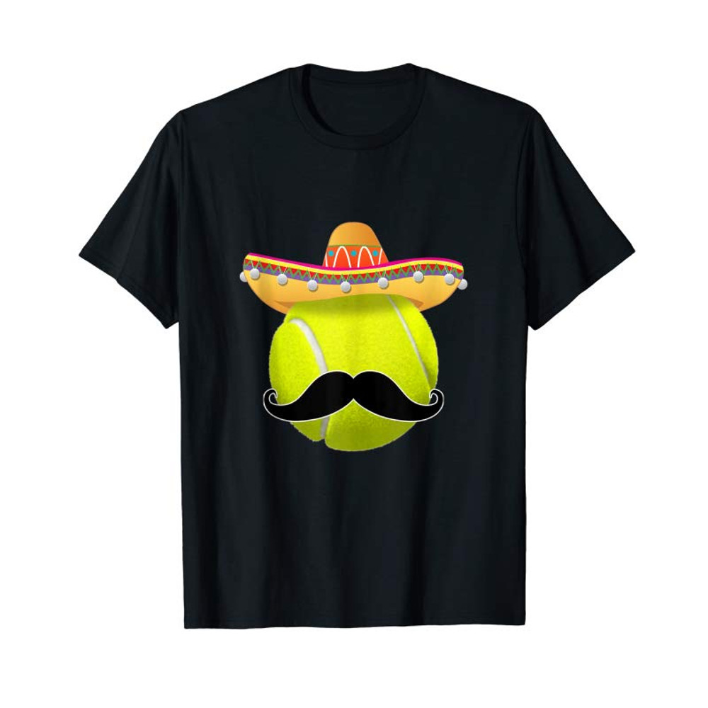 Buy Funny Tennis Ball Mustache Mexican Sport Cinco De Mayo Tank Top - Tees.Design.png