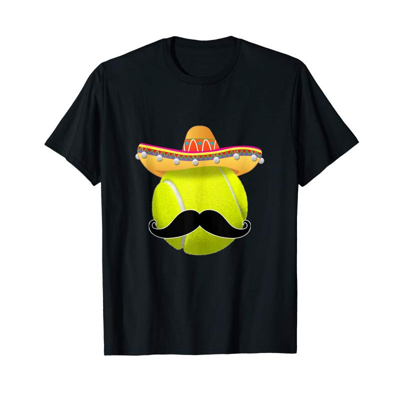 Buy Funny Tennis Ball Mustache Mexican Sport Cinco De Mayo Tank Top - Tees.Design.png