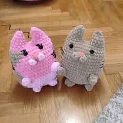 Cat crochet pattern amigurumi crochet pattern plush pattern crochet toy pattern crochet gift idea Marshmallow Kittie