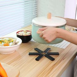 creative folding heat insulation pad