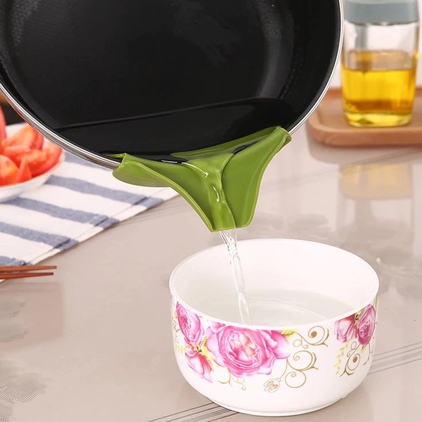 Anti Spill Silicone Funnel For Kitchen Pots & Pans.png