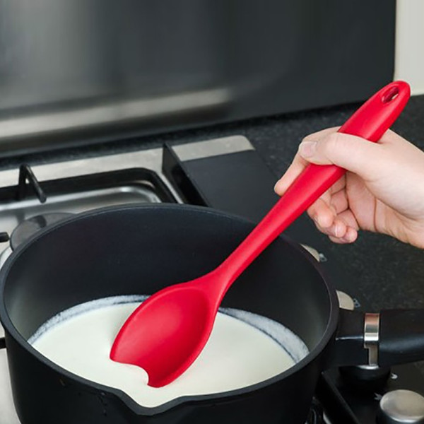 Non Stick Heat Resistant Long Red Silicone Spoon (1).jpg