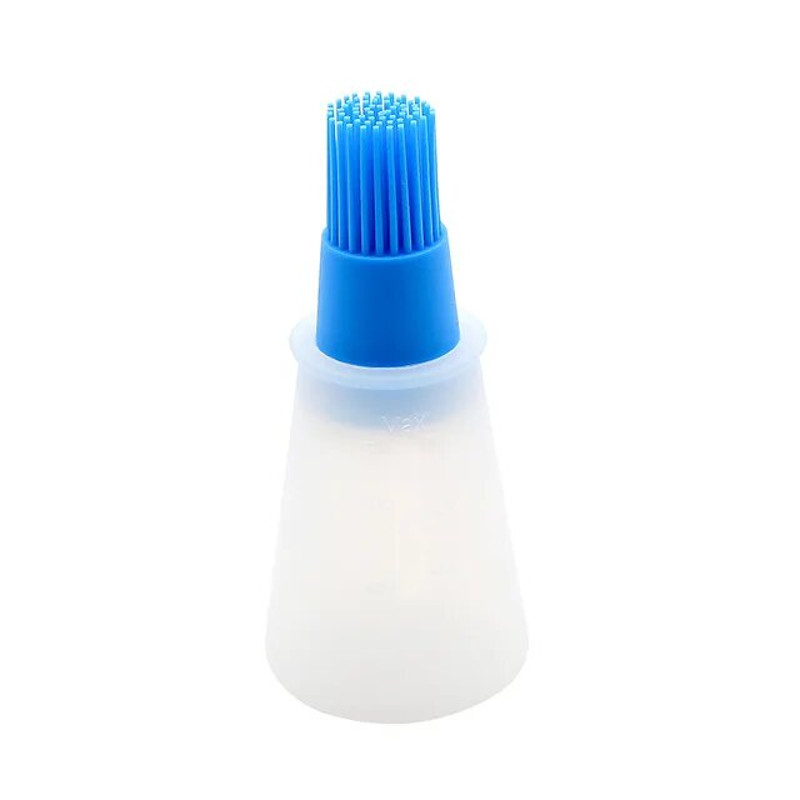Silicone Cooking Oil Brush Bottleblue