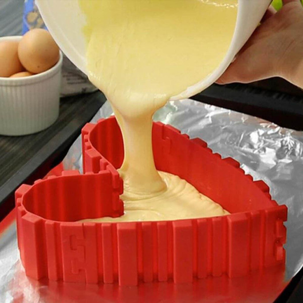 Silicone Cake Shaper Tool (Create 50 Shapes) | Inspire Uplift