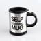 Self-Stirring Coffee Mug Black