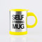 Self-Stirring Coffee Mug Yellow