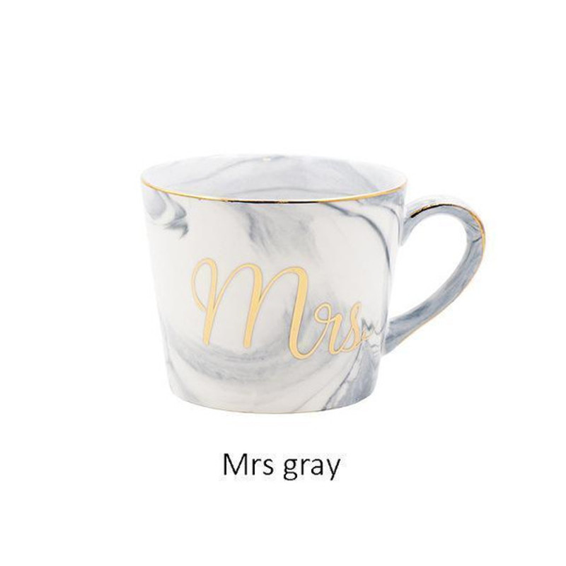 Mr & Mrs Coffee Mugs Mrs Gray