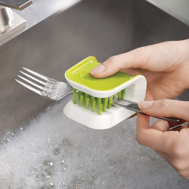 Scrub Brush For Knife Cutlery