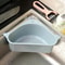 The Best Triangular Sink Basket Drain Shelf Dark Blue