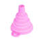 Silicone Foldable Funnel Purple