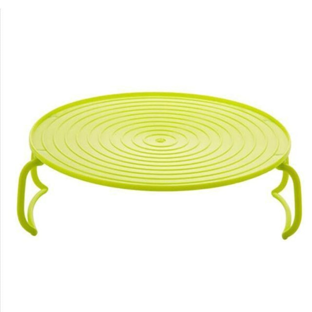 Microwave Plate Rack Cover Green