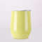 Portable Insulated Wine Cup Light Yellow