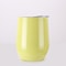 Portable Insulated Wine Cup Light Yellow