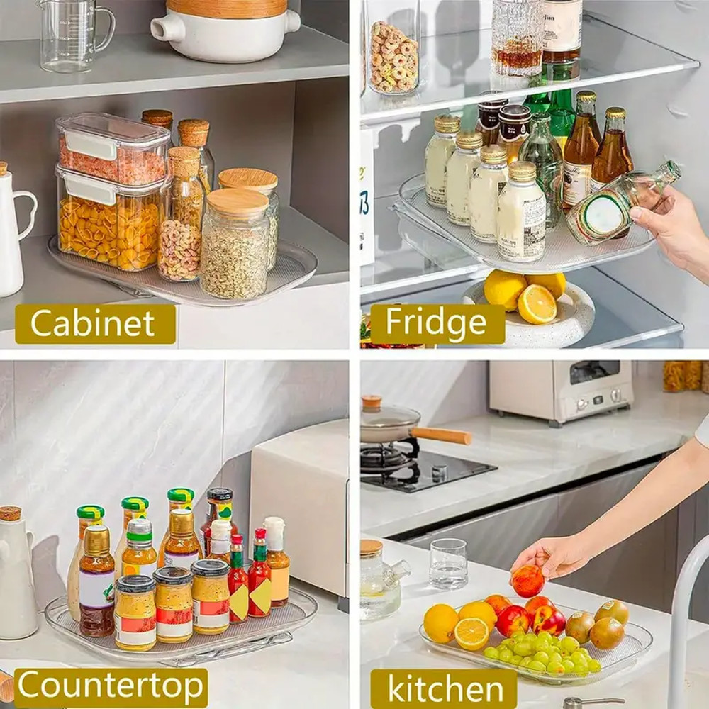 Turntable Organizer for Refrigerator6