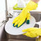 scrubbing gloves for dishes
