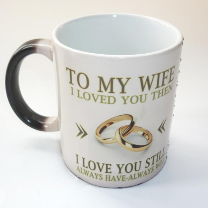 Husband & Wife Mugs Wife