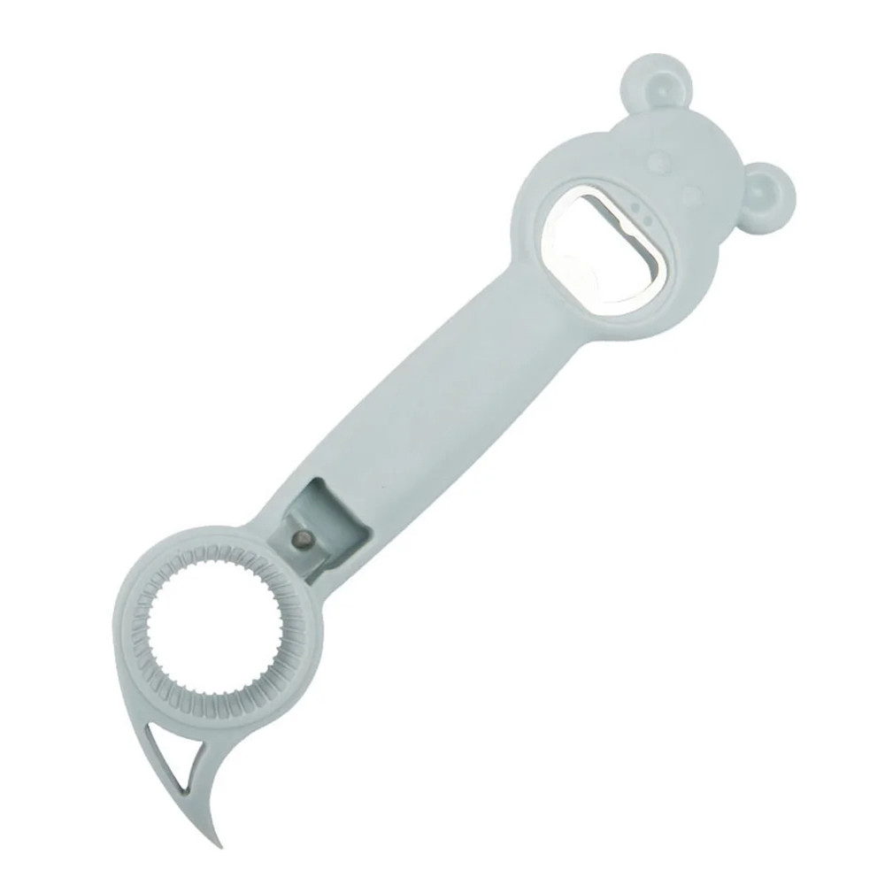 Multifunctional Four-in-one Bottle Opener light blue