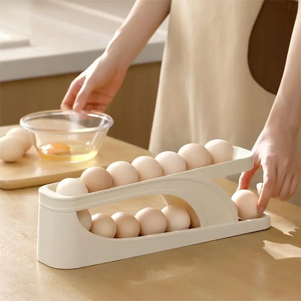Automatic Scrolling Egg Rack Holder | Inspire Uplift