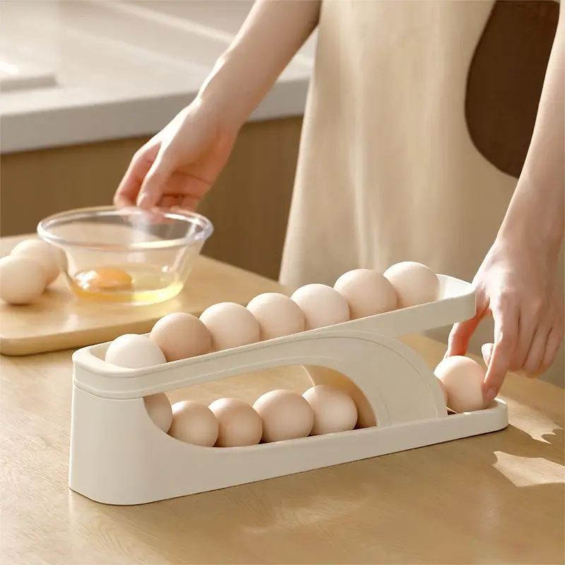 Automatic Scrolling Egg Rack Holder5