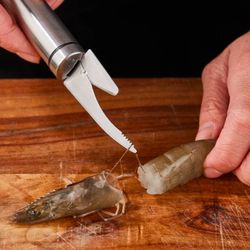 5 in 1 Multifunctional Shrimp Deveiner and Peeler Knife Tool